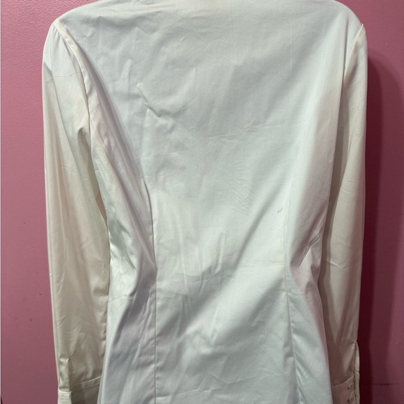 White House Black Market Ivory Women's bloques with flights size 4 - Picture 4 of 8